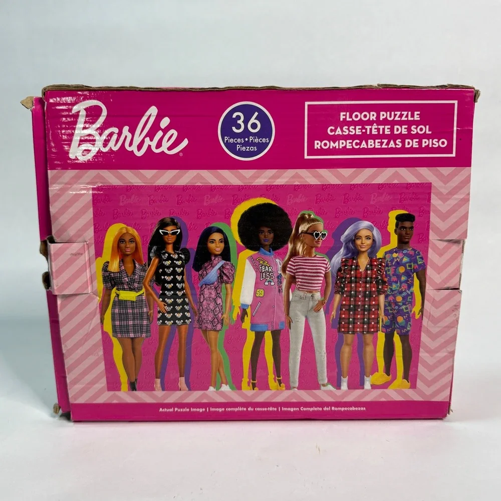 Barbie Fashionistas Floor Puzzle‎ 36 Pieces 30x20 Multicolor Kids Toy 3+ TCG